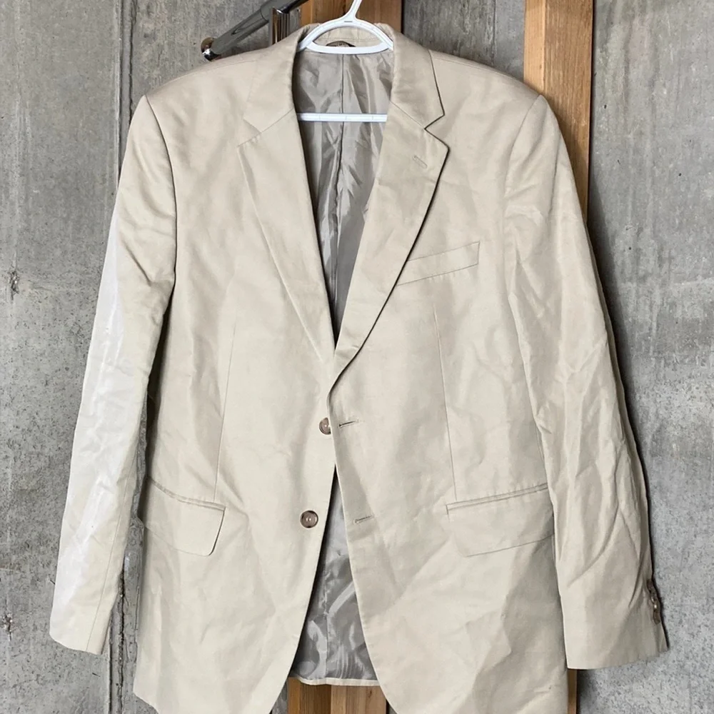 Banana Republic khakis blazer made in Egypt size 42R